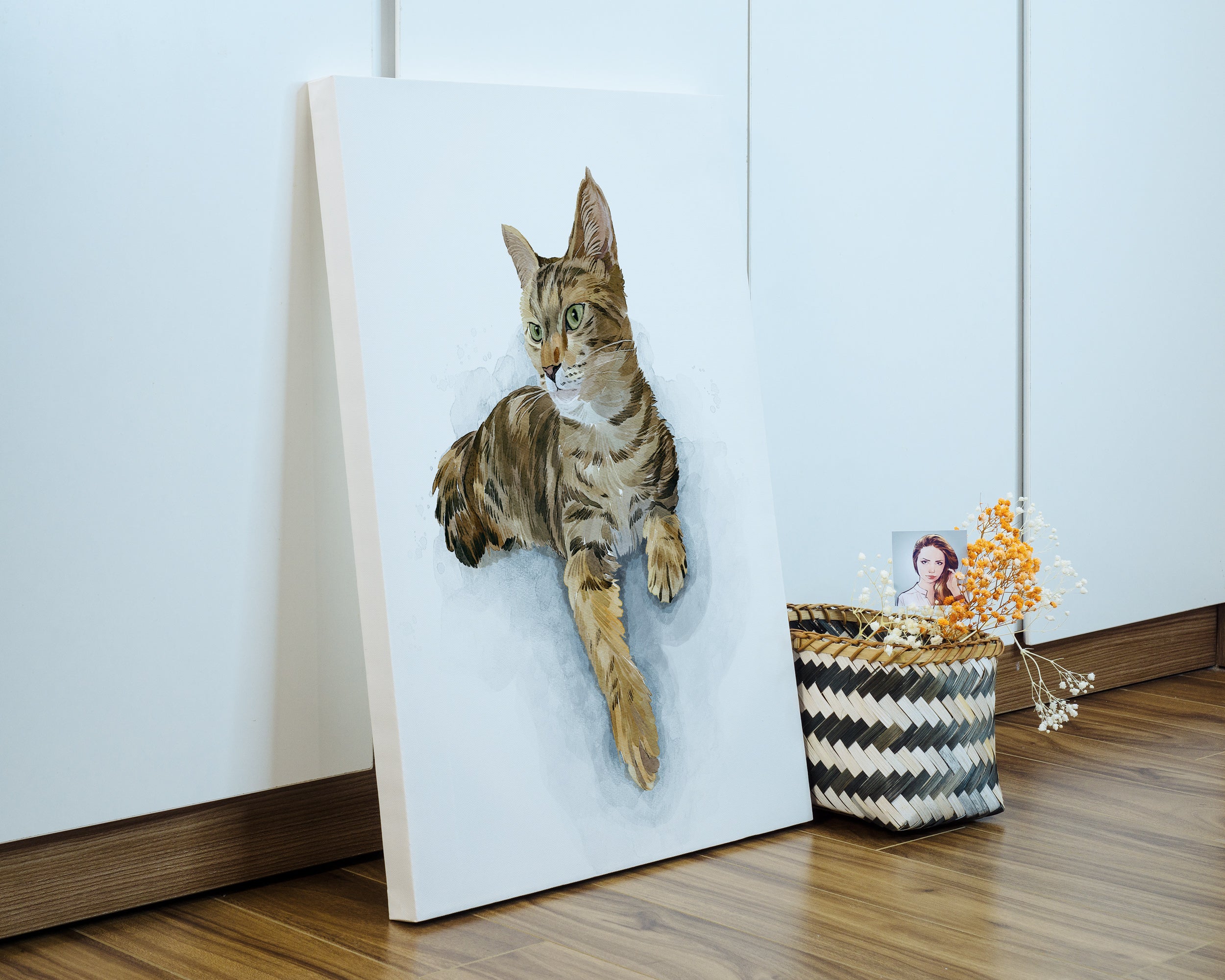Custom Cat Portrait (Watercolor)